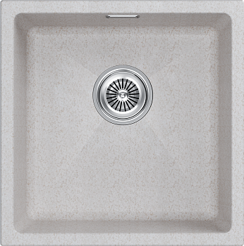 Кухонная мойка Paulmark LUMI 45UNI LU45-BE 45х45 цвет бежевый